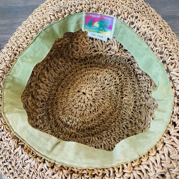 Tropical friends 100% straw hat - Picture 8 of 9